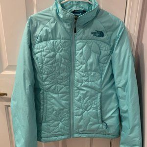 North Face Light Puffer Jacket Blue